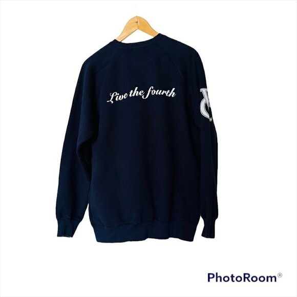 𝅺KAIROS KX Sweatshirt Navy Blue Crewneck Sweatshirt. Size Large. - Picture 4 of 10